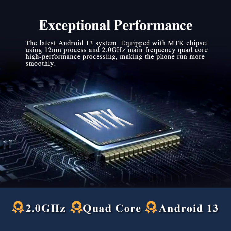 TIQ MINI M5S Black 3g+32g smartphones MTK 6761 Touchscreen phone Button Phone Android phone